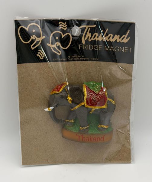 タイ 立体マグネット（ゾウ）