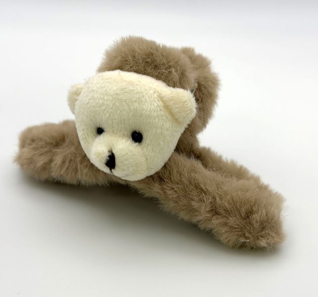 ブラウンくまヘアクリップ