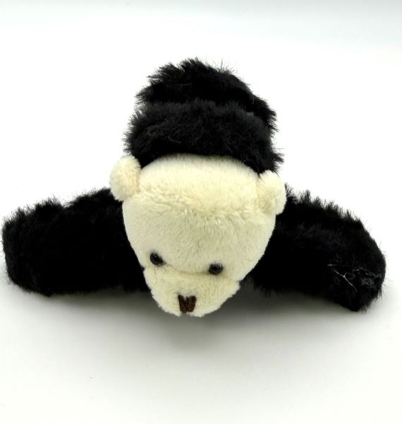 黒くまヘアクリップ