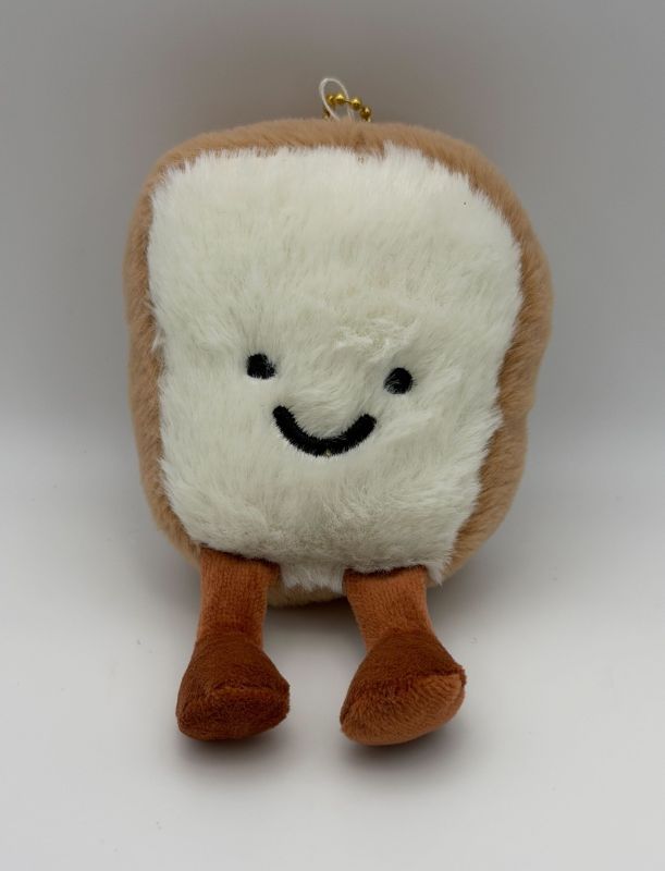 食パンぬいぐるみマスコットキーホルダー