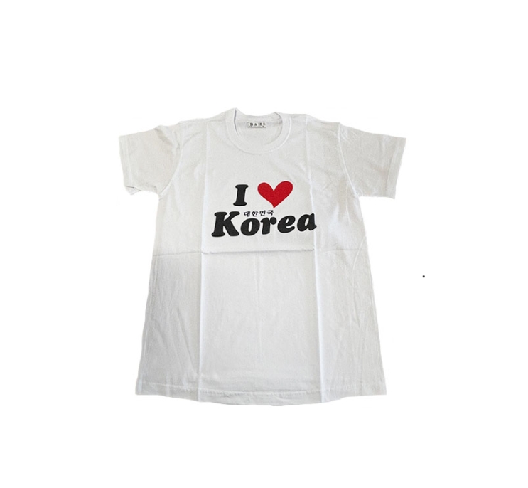 I♡Korea Tシャツ(白)